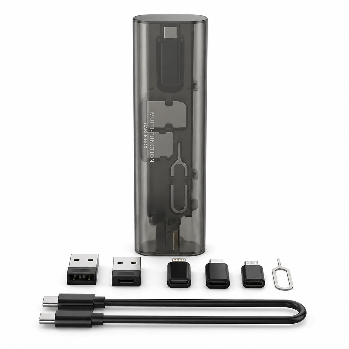 Multi USB Charging Adapter & Cable Box