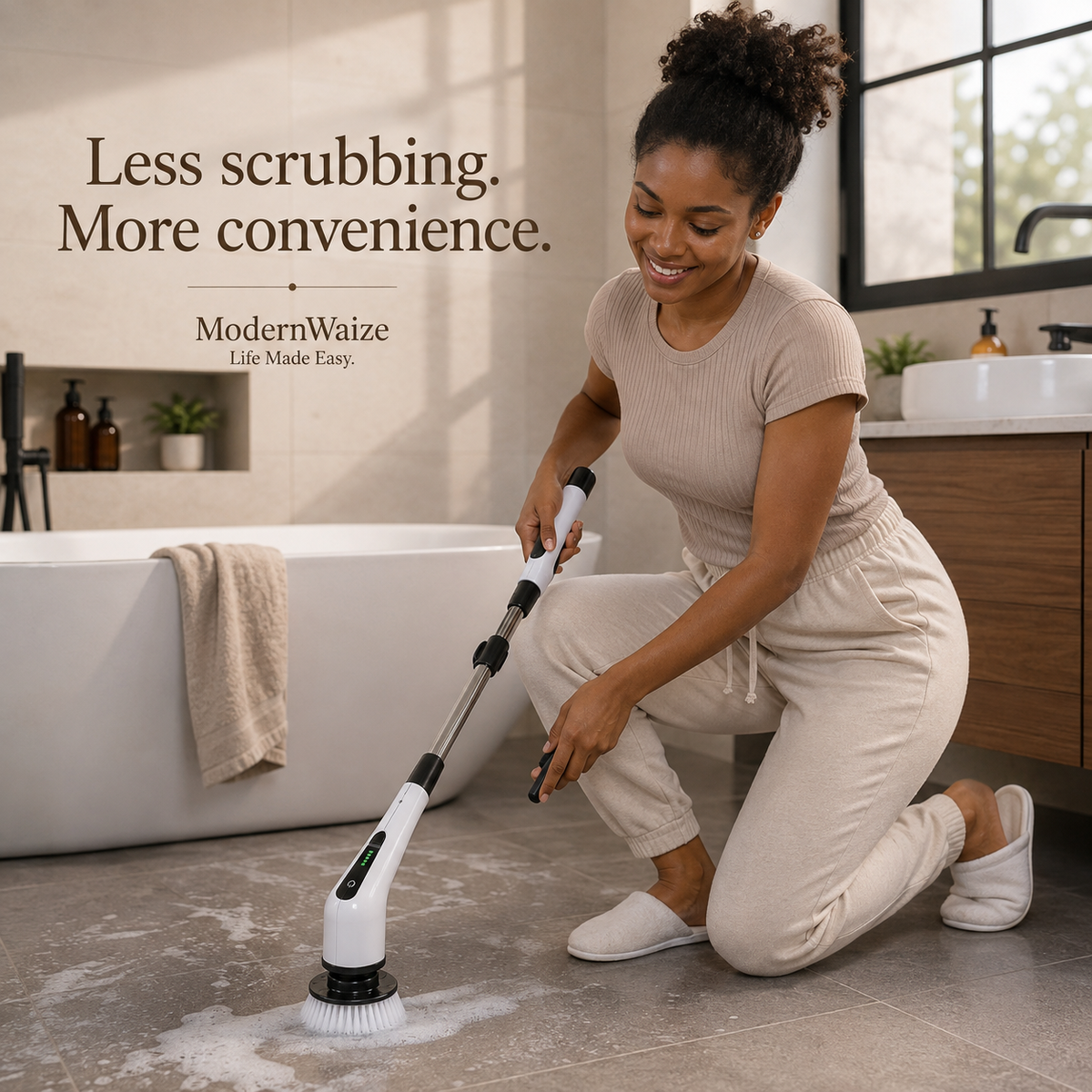 CleanSpin Cordless Electric Spin Scrubber