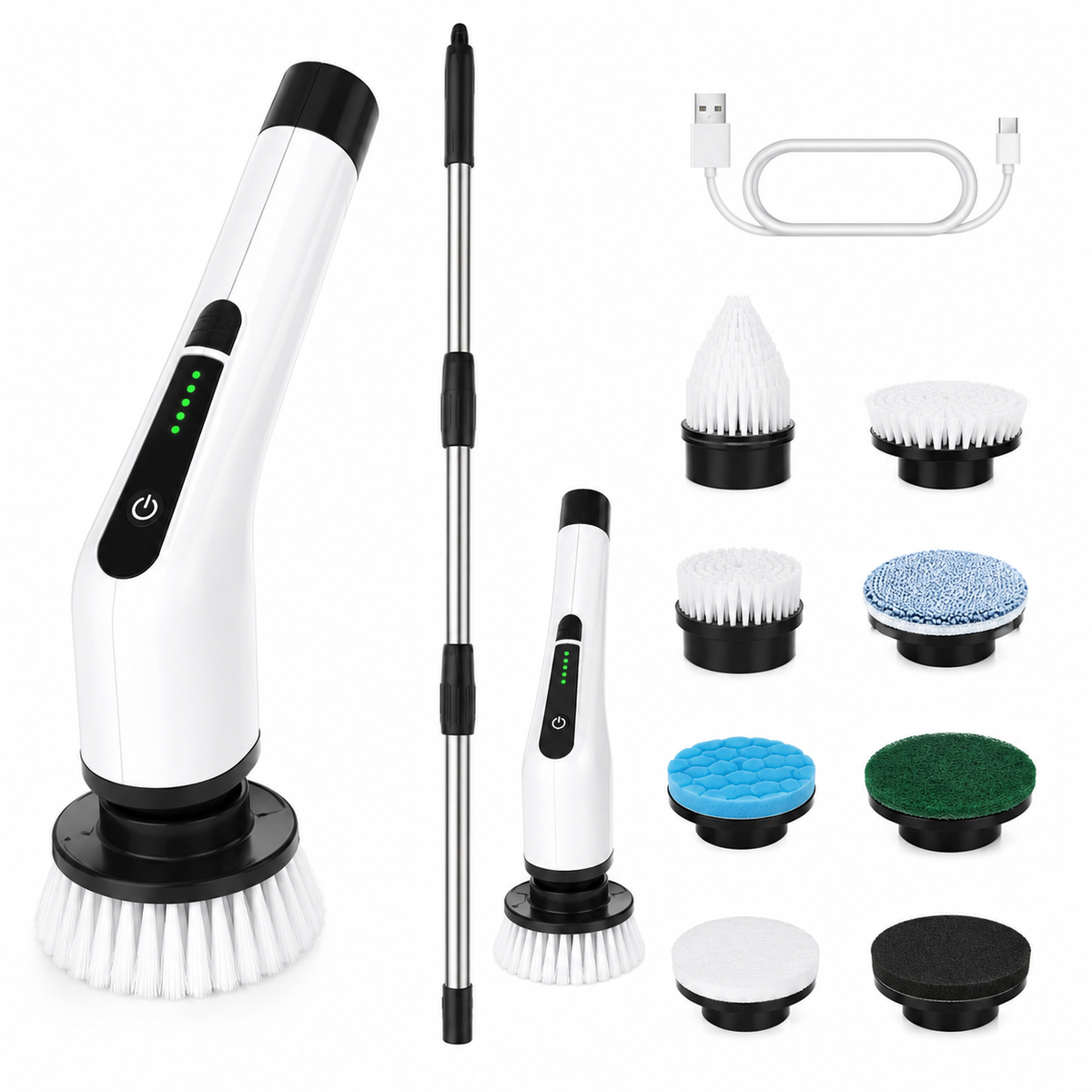 CleanSpin Cordless Electric Spin Scrubber