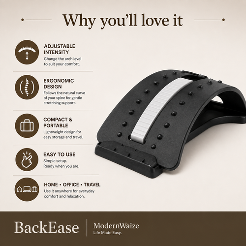 BackEase Stretch & Massage Support
