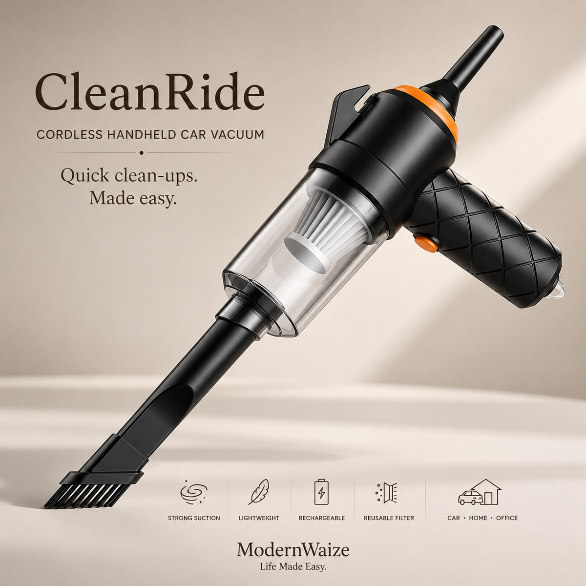 Cordless Handheld Car Vacuum