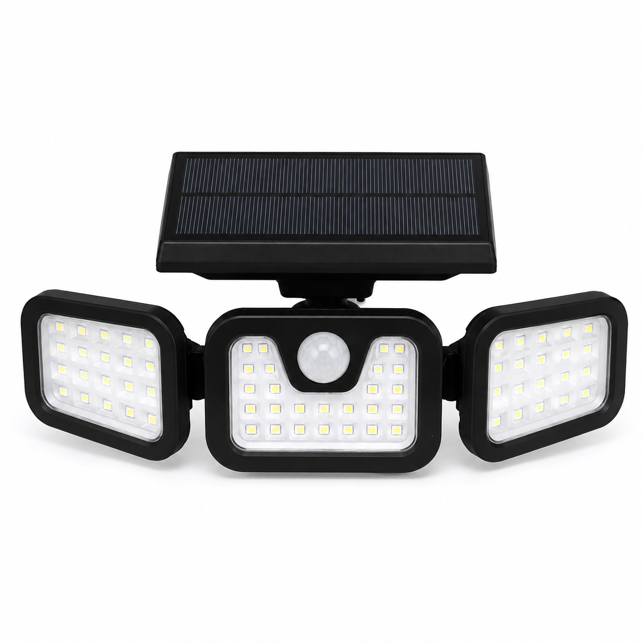 Split Solar Security Wall Light