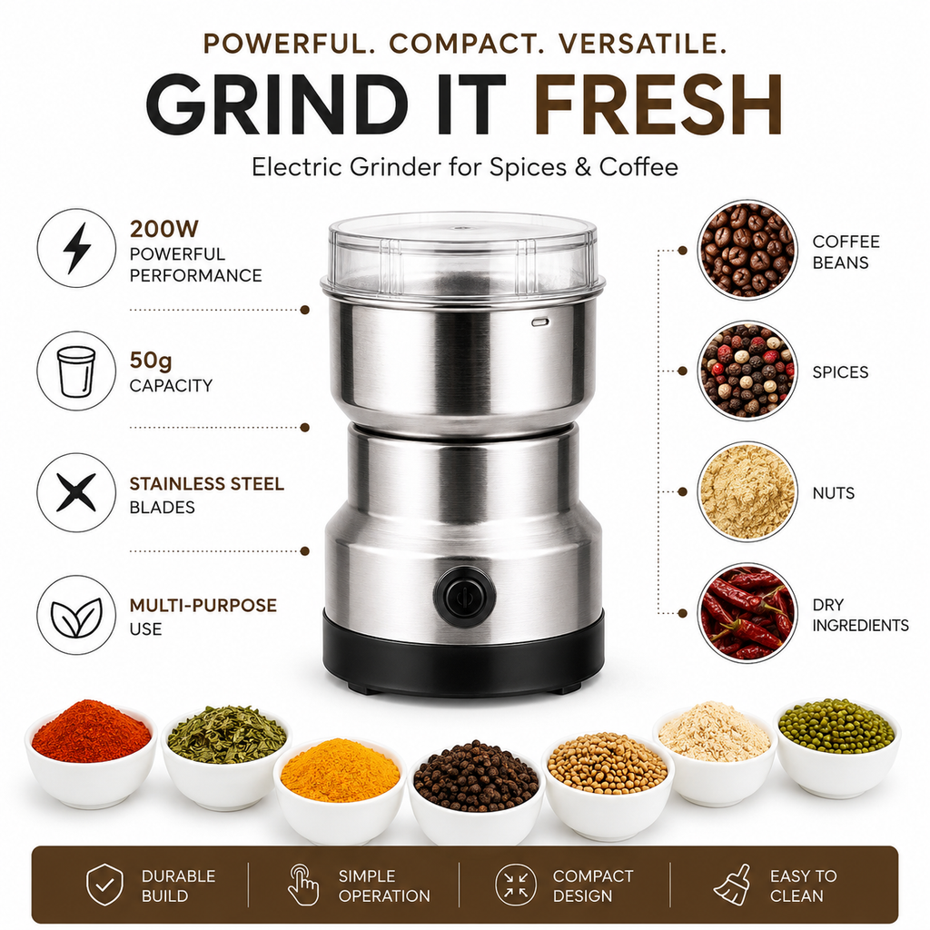 Electric Spice & Coffee Grinder