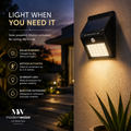 Solar Motion Wall Light