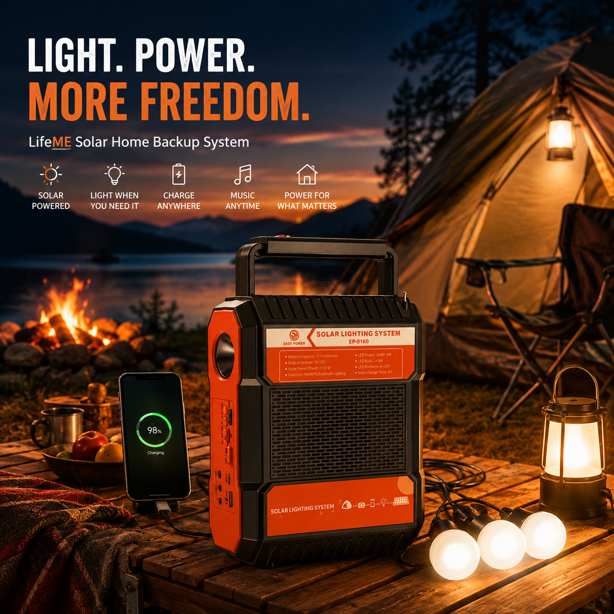 Solar Home Backup System