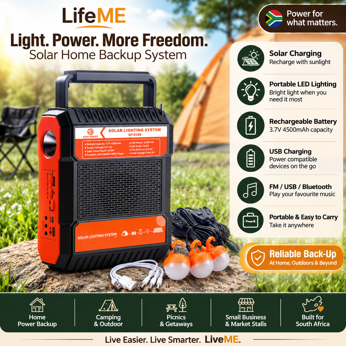 Solar Home Backup System