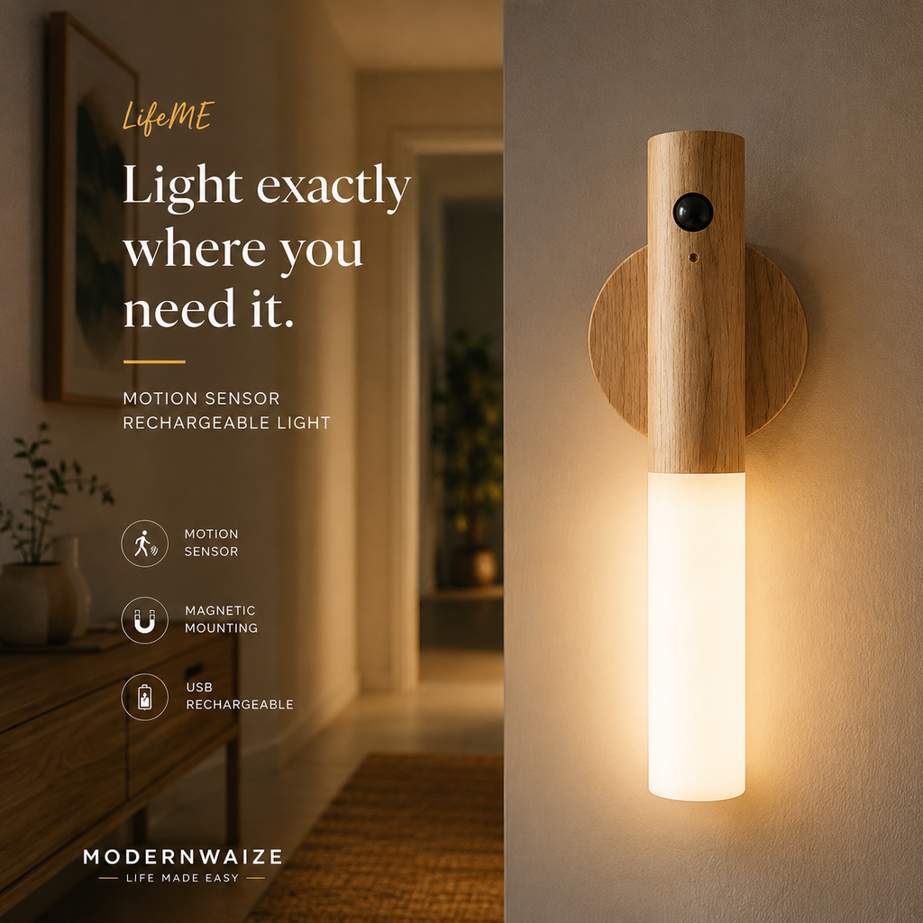 USB Rechargeable Motion Sensor Light