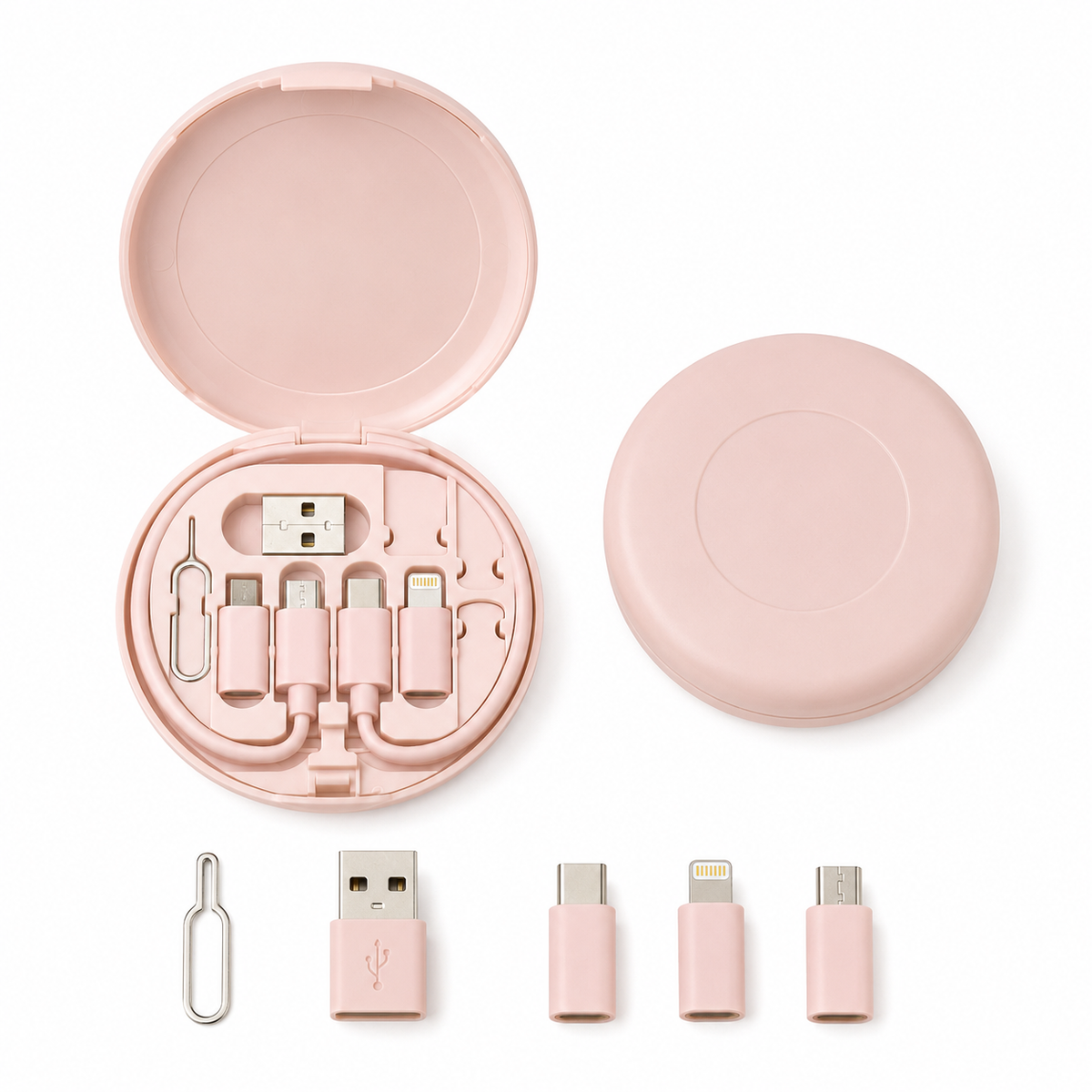 ChargeMate 6-in-1 Travel Cable
