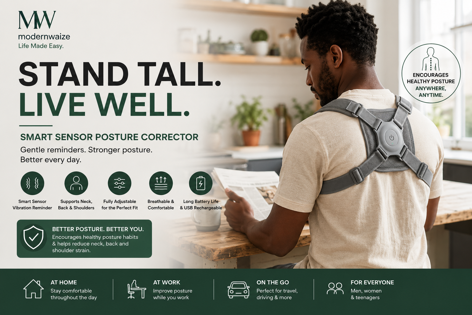 Spine Posture Corrector & Back Support