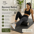 Rubber Yoga Foam Roller