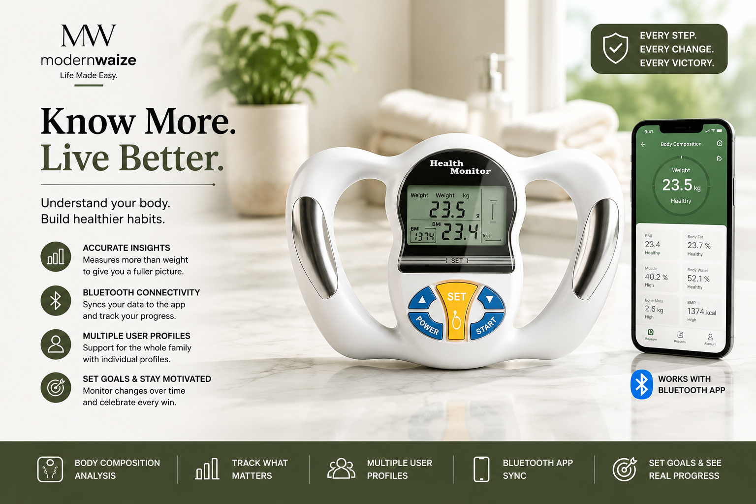 Medical Electronic Digital Body Analysis Scale