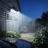 Split Solar Security Wall Light